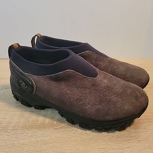 Merrell Jungle Mocs Kids Suede Slip On Shoes Size 6